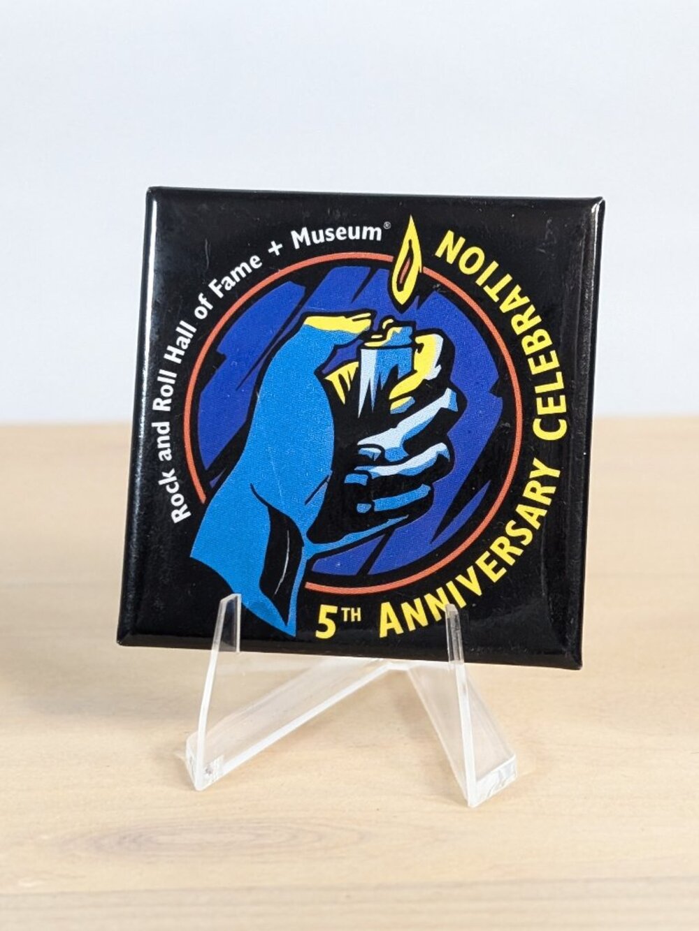 Rock & Roll HOF 5th Anniversary pin